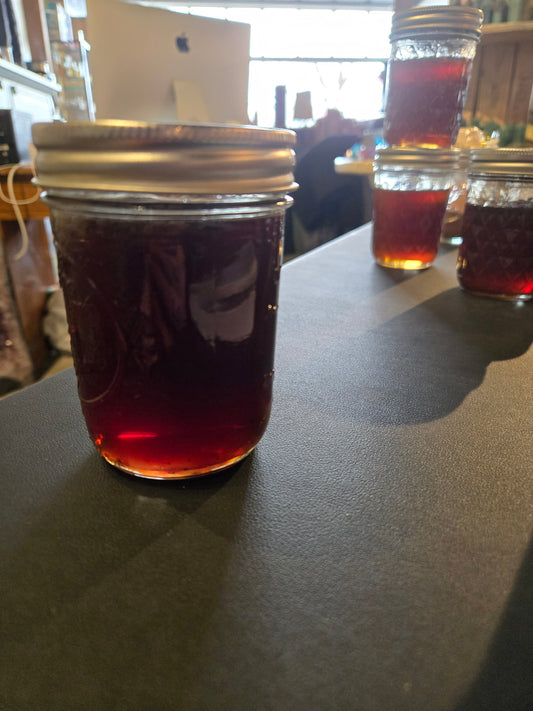 Organic Elderberry Infused Honey